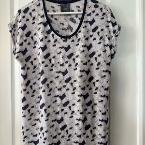 LYSSE' New York classic linen T-shirt  size M